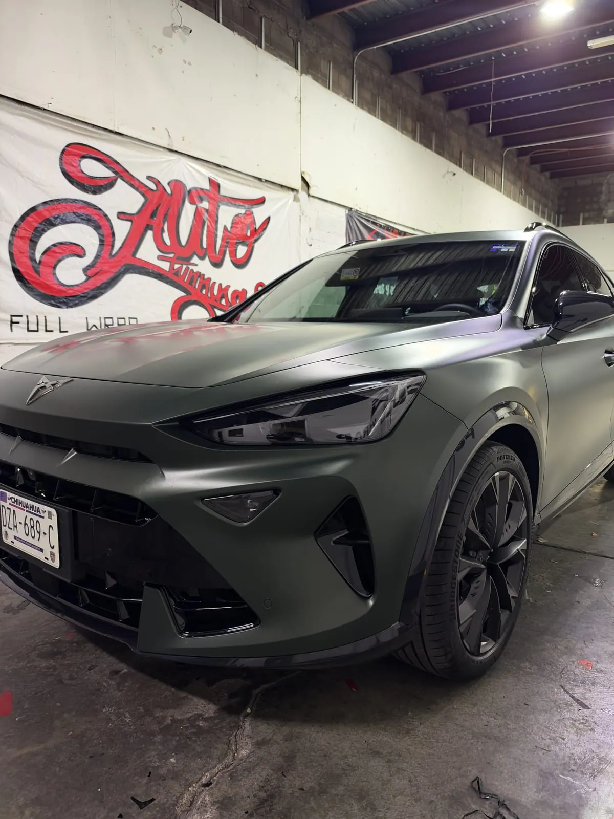 Cupra Formentor con PPF mate
